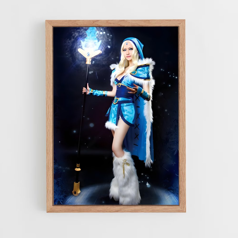 Poster Crystal de maiden – affiche Dota (vue 4)